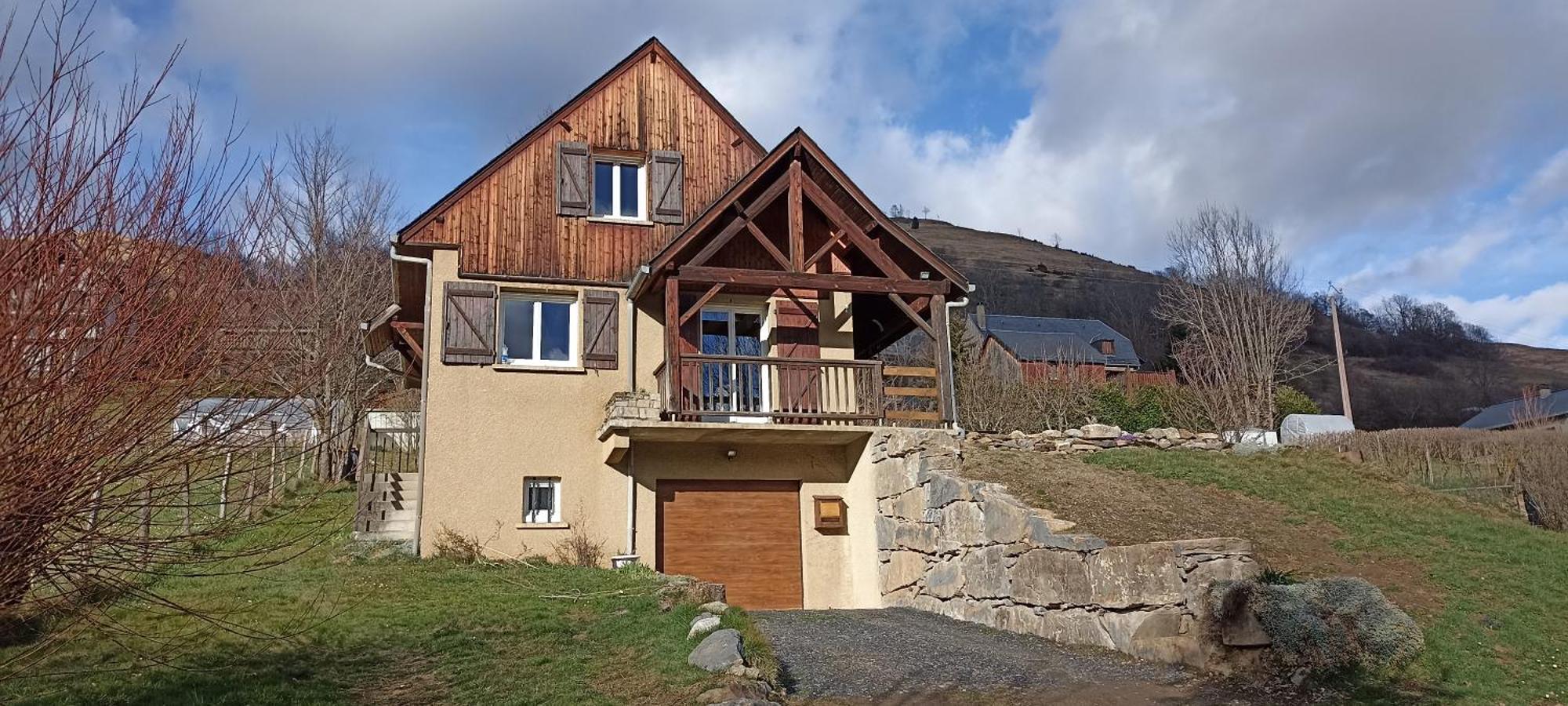 Maison De Montagne Au Calme Avec Cheminee Poubeau Ngoại thất bức ảnh
